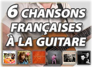 6 chansons françaises à la guitare