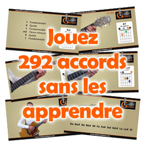 Jouez 292 accords sans les apprendre